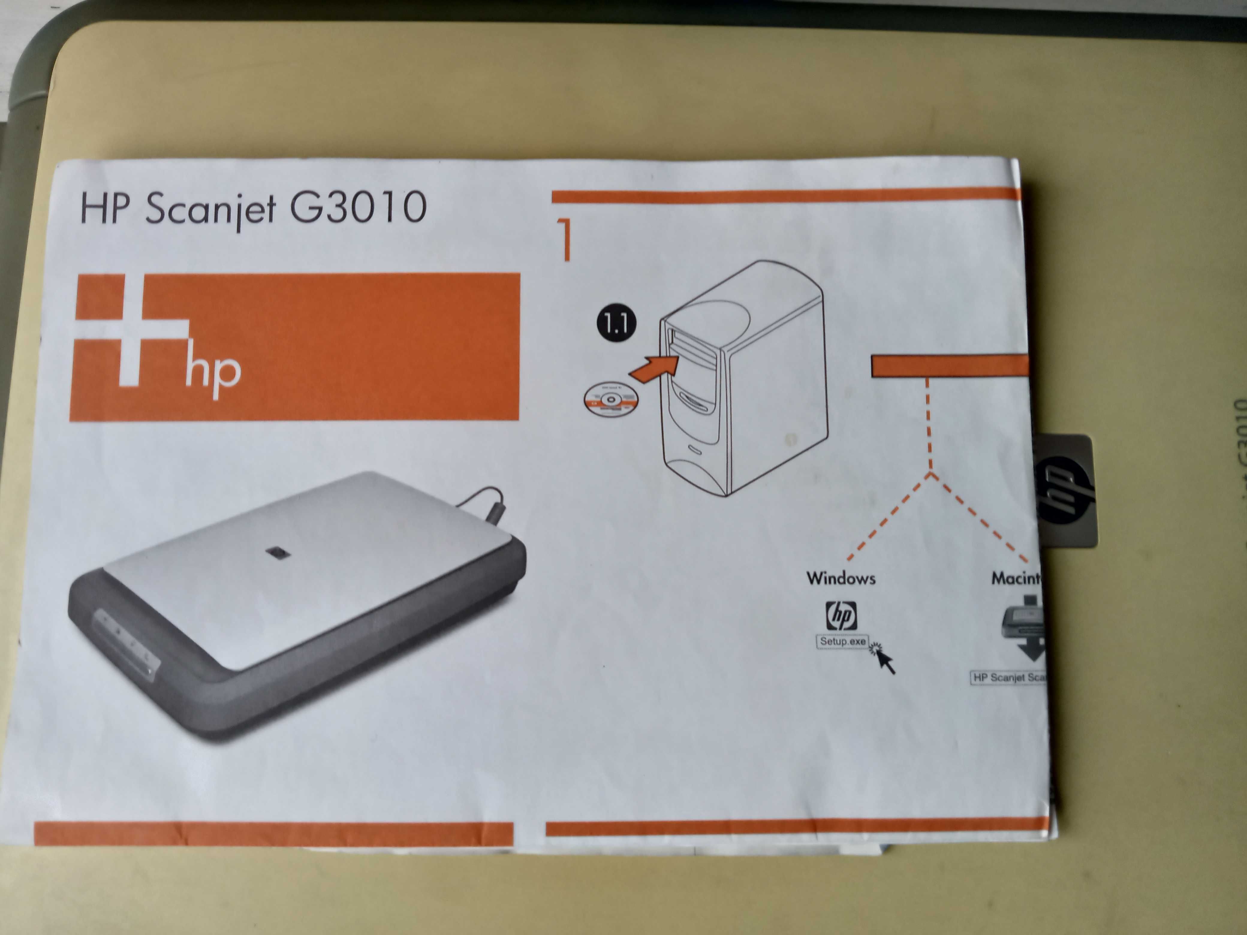 Skaner fotograficzny HP Scanjet G3010