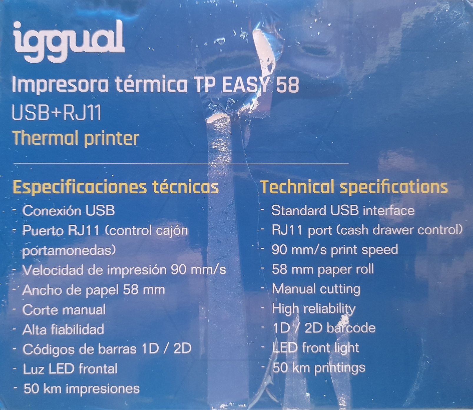 Impressora Térmica TP Easy 58