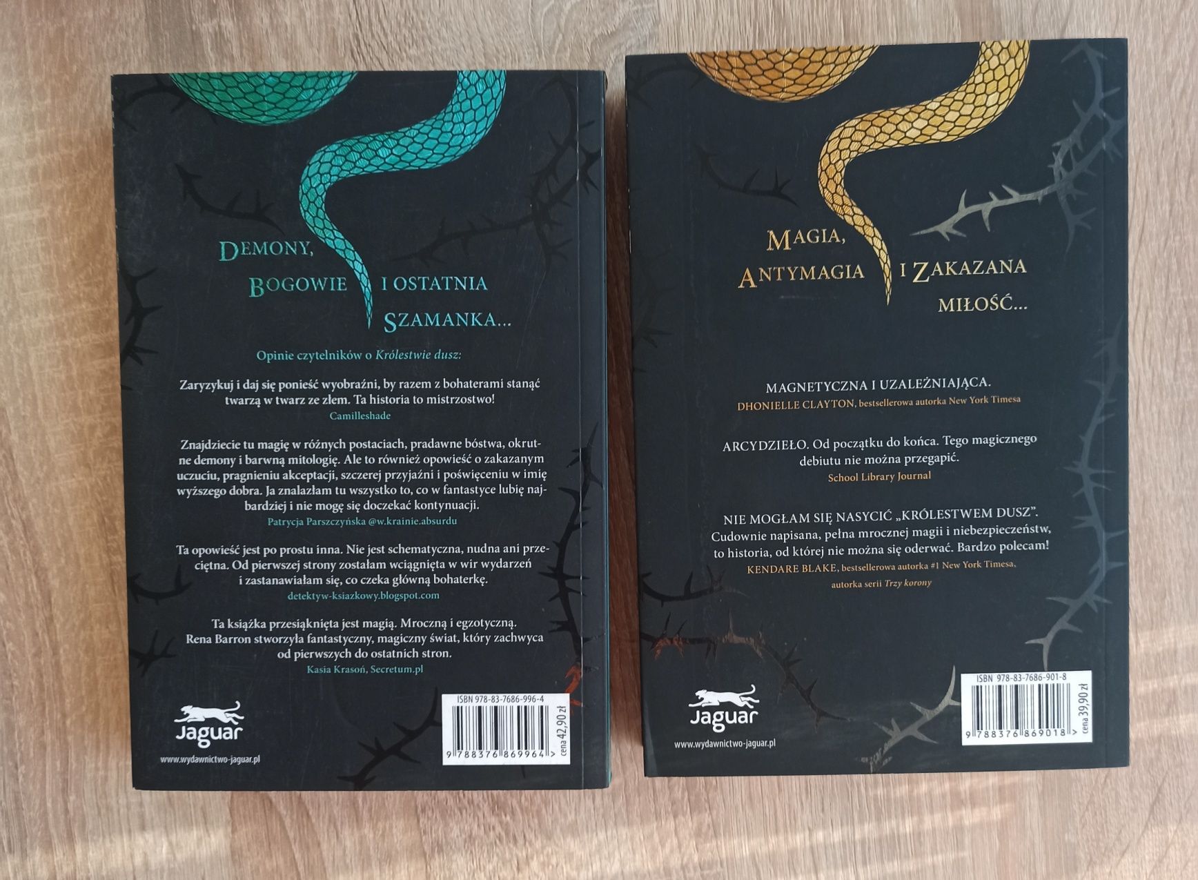 "Królestwo Dusz" Rena Barron tom 1 i 2.