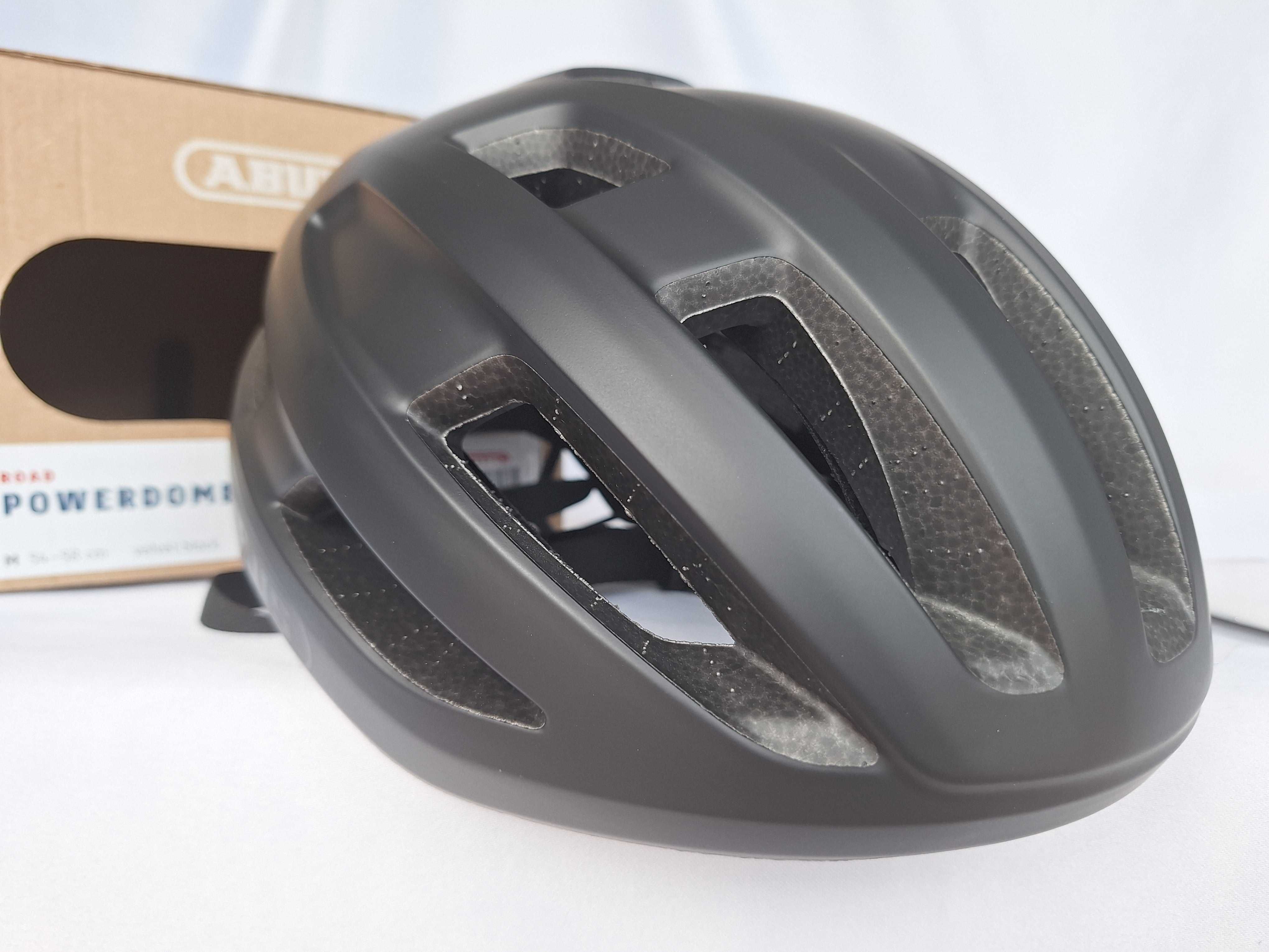 Kask rowerowy Abus Powerdome Velvet Black M 54-58cm