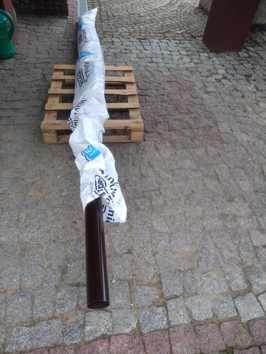 Rura Rynna Spustowa 75 Wavin Kanion 3 MB Brąz