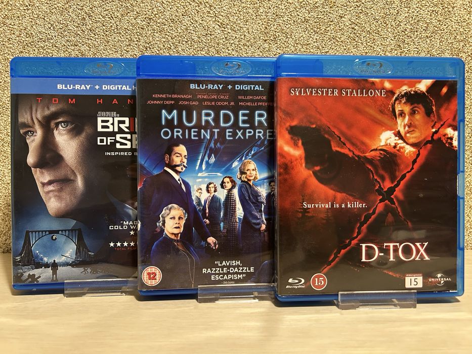 Blu-ray диски Amaray Советник/Заложница/Неуправляемый с переводом.