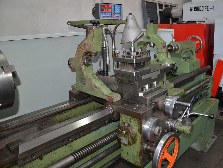 Tokarka Uniwersalna C11 MT x 1500 oryginał 1990r. odczyty mostek