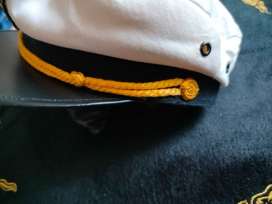 Czapka kapitana jachtu