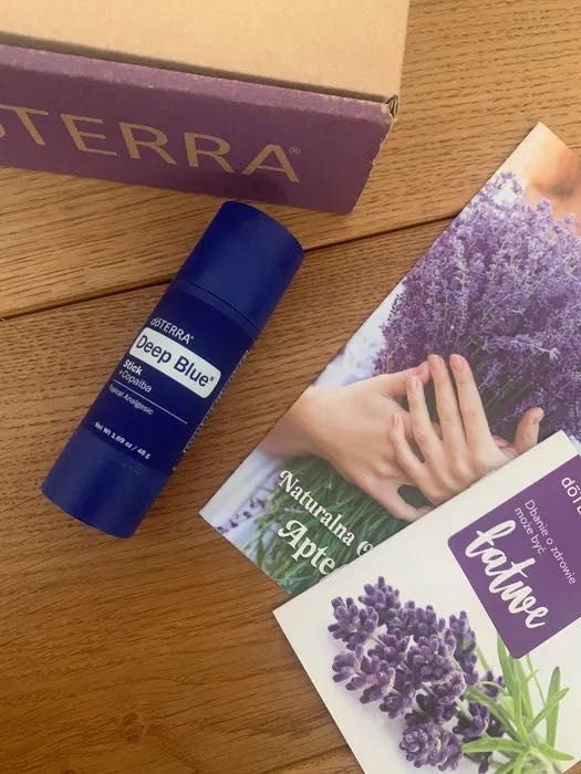 DEEP BLUE sztyft stick z copaiba DOTERRA na ból mięśni kości stawów