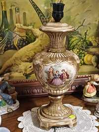 Lampa włoska ceramika wys.43cm. (P.4060)