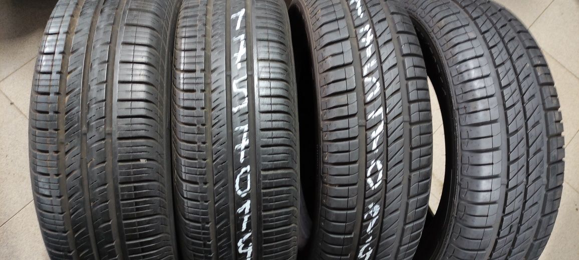 Pneus 175/70/14 semi novos
