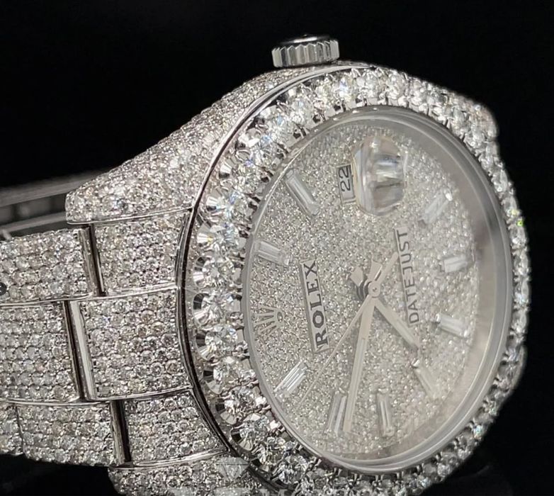Rolex date just iced out