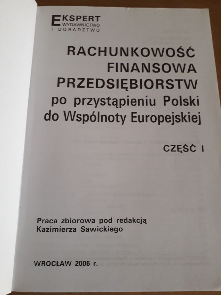 Rachunkowość finansowa przedsiębiorstw