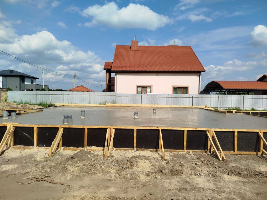 фундаменти/бетонні роботи