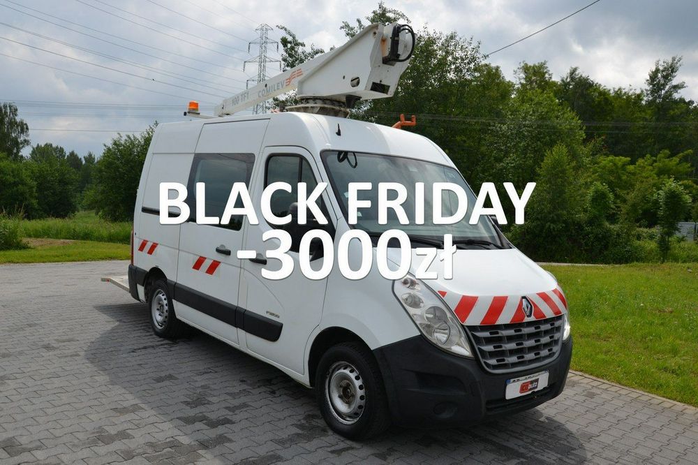 Renault Master  2,3 diesel 125ps* podnośnik koszowy* zwyżka* ICDauto
