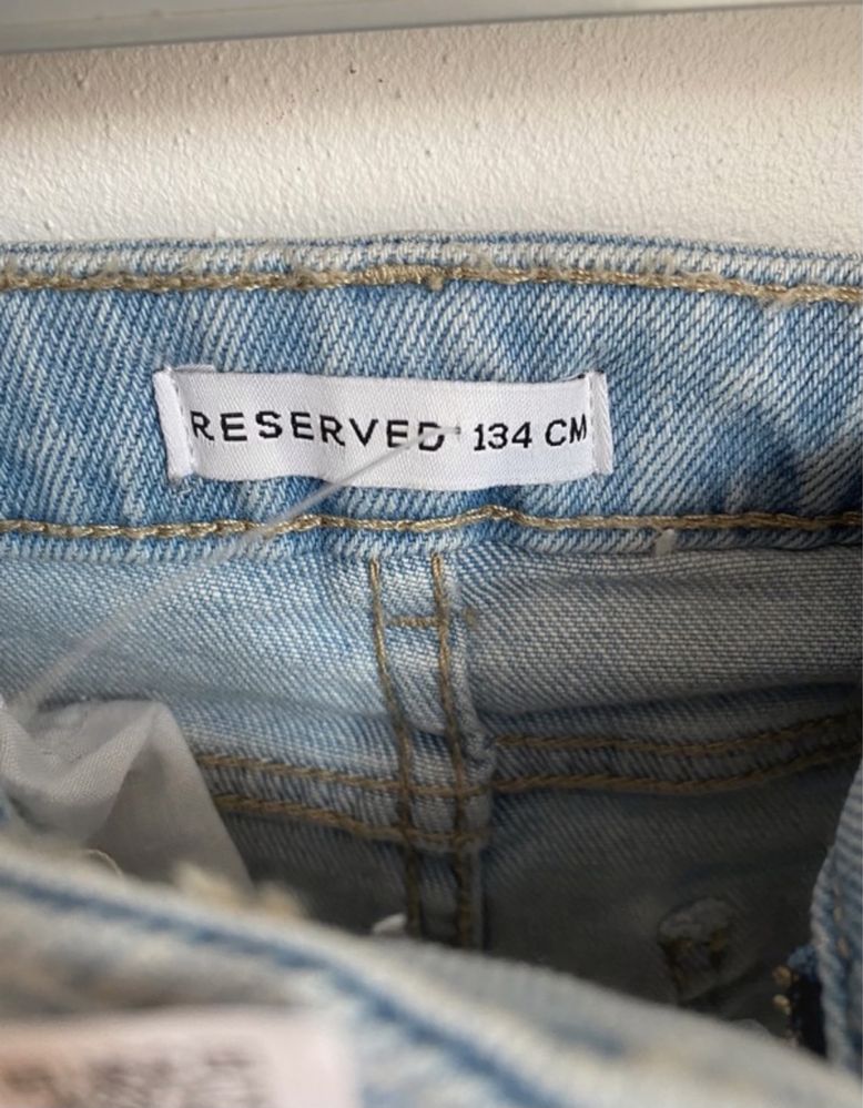 Spodenki szorty denim Reserved nowe z metką r. 122