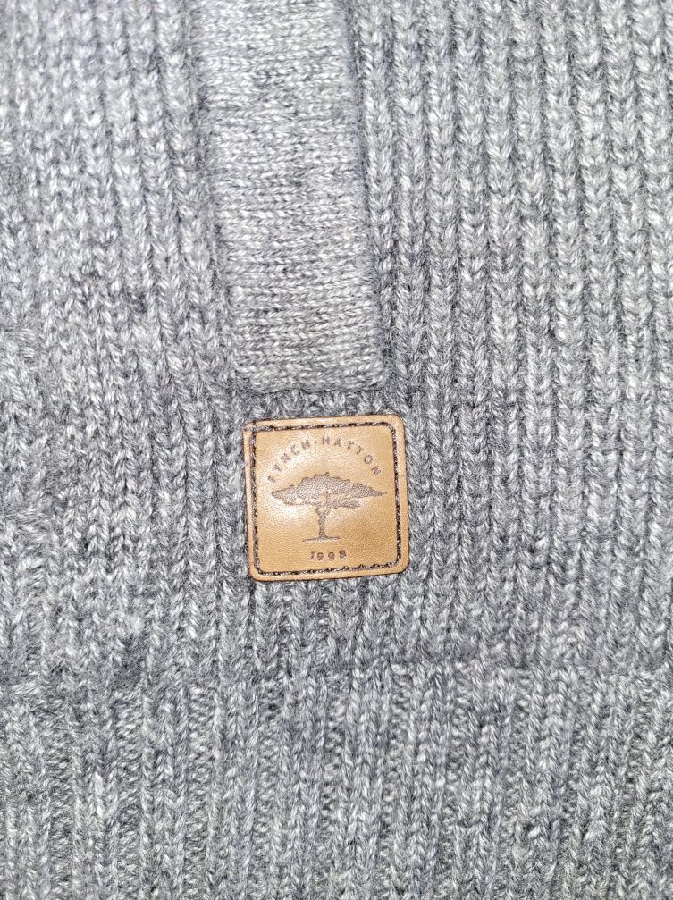 Sweter szary Fynch-Hatton rozm L