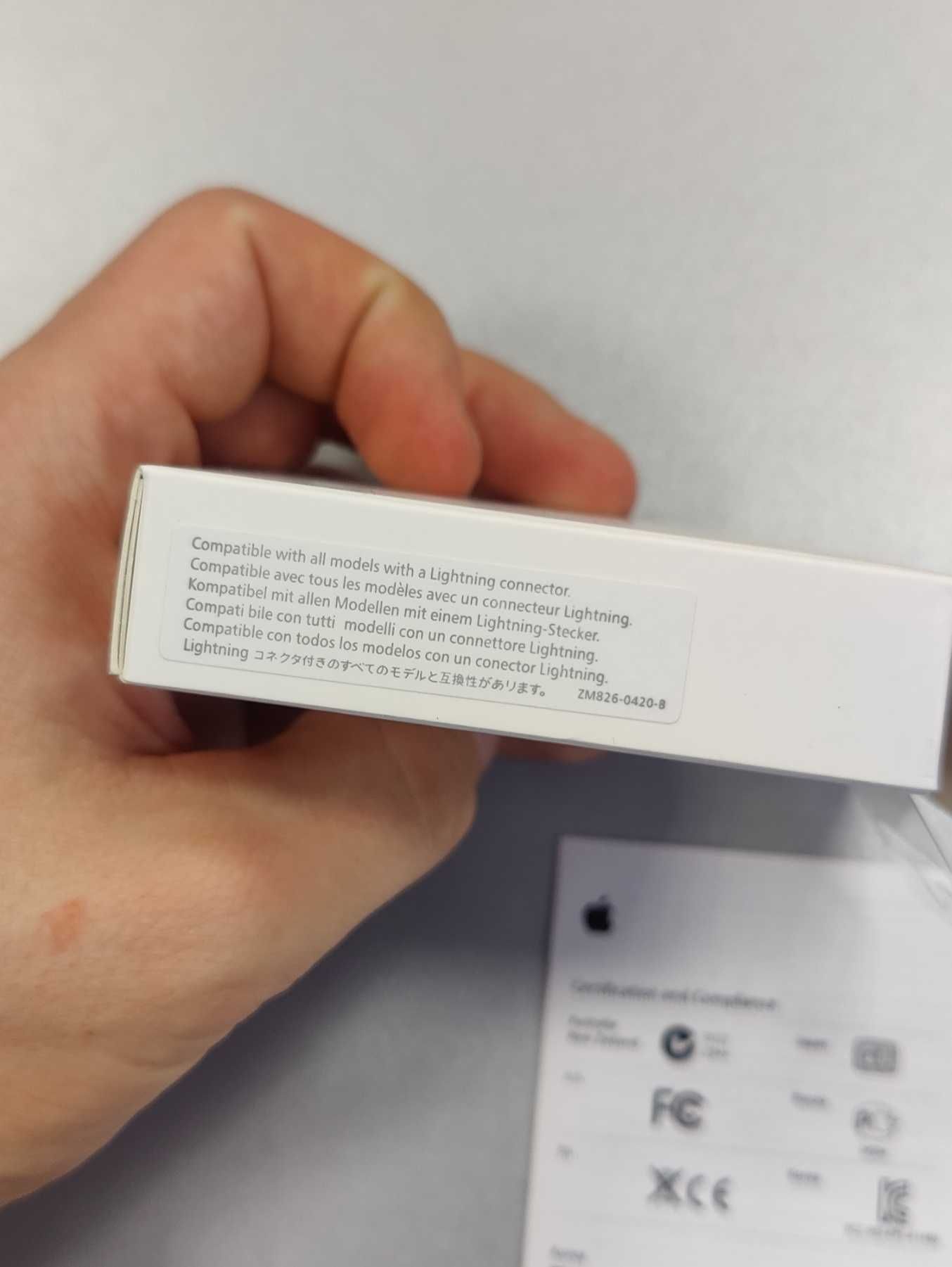 Оригинальный Кабель Apple USB-C to Lightning iPhone 13 ProMax/Айфон 1м
