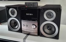 PANASONIC mikrowieża FM RDS, DAB+, CD, mp3, USB, BT - głośniki i pilot