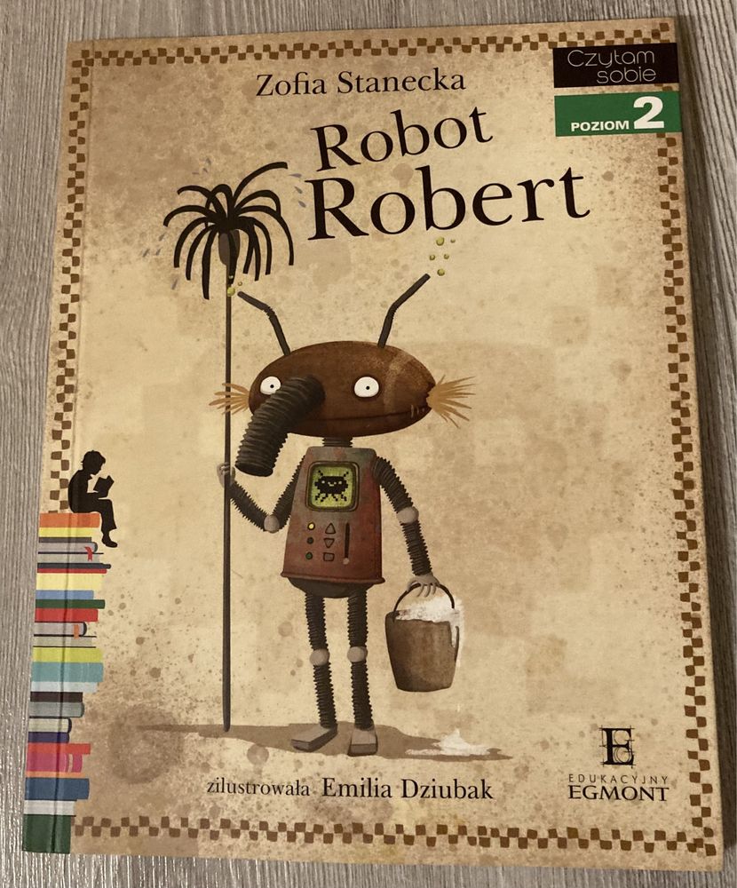 Książka Robot Robert Poziom 2 czytam sobie  Zofia Stanecka