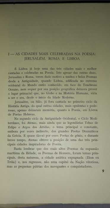 Cancioneiro de Lisboa, João Castro Osório. E Colectânea Olisiponense.