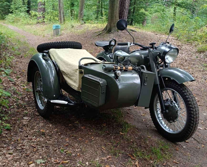 K-750 motocykl z wózkiem bocznym