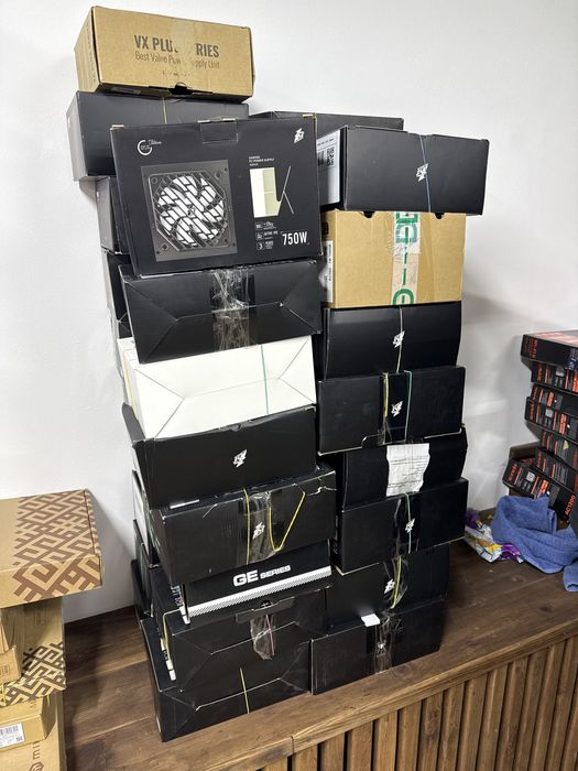 Блоки питания новые брак