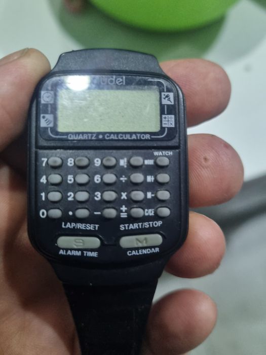 Zegarek Audel PRL antyk z kalkulatorem
