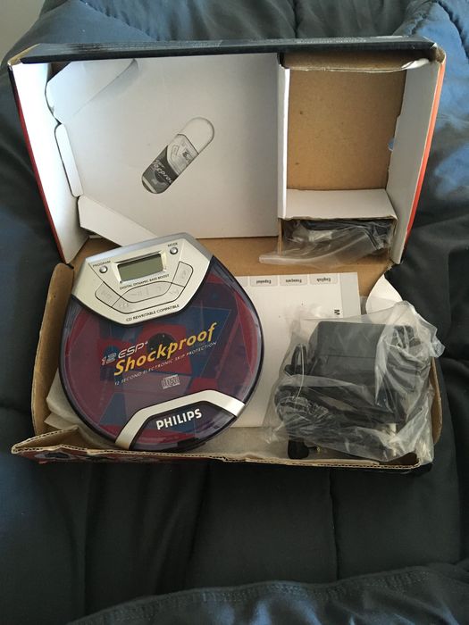 Philips cd portátil novo