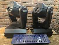 2 szt Ruchome głowy, DMX 512 + sterownik GLP Scan Op. 12
