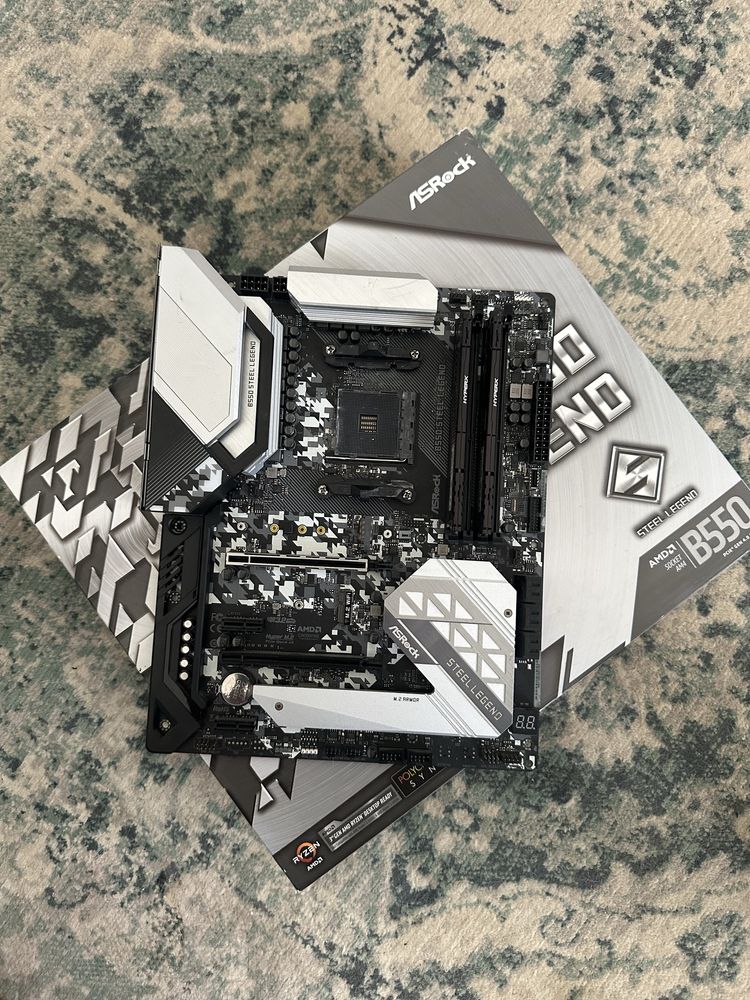 Asrock B550 Steel Legend + 16gb ddr4