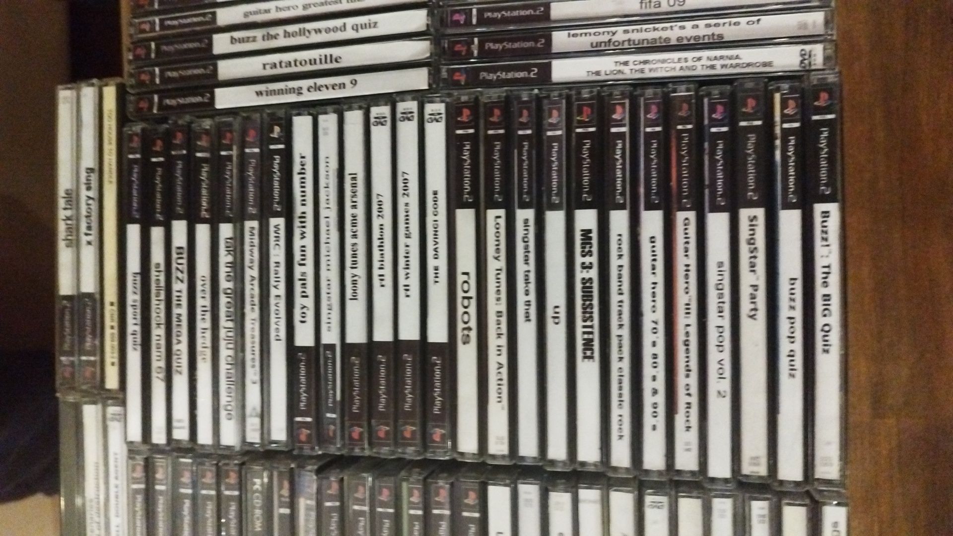 PlayStation 2 plus 2 pady plus 73 gry oraz oryg. karta pamieci