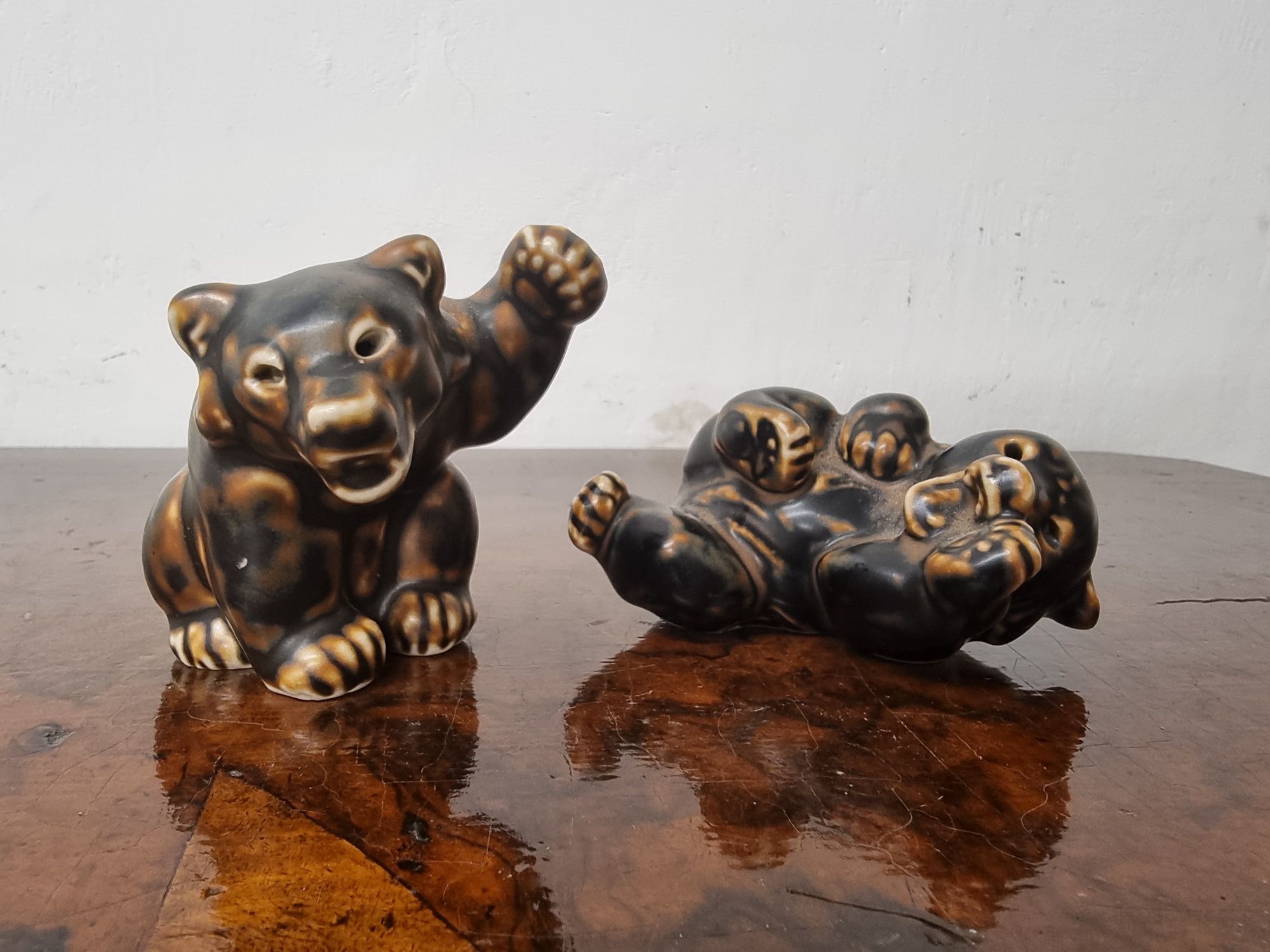 Figurka  niedźwiedzia porcelana niedźwiedź Royal Copenhagen