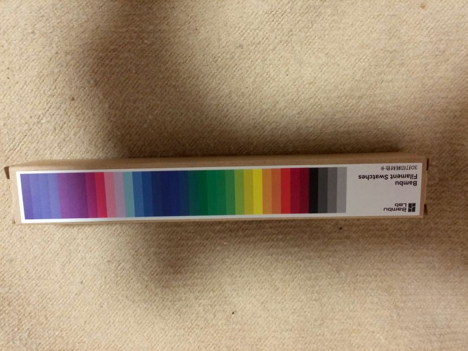 Набор образцов, производитель Bambu Lab