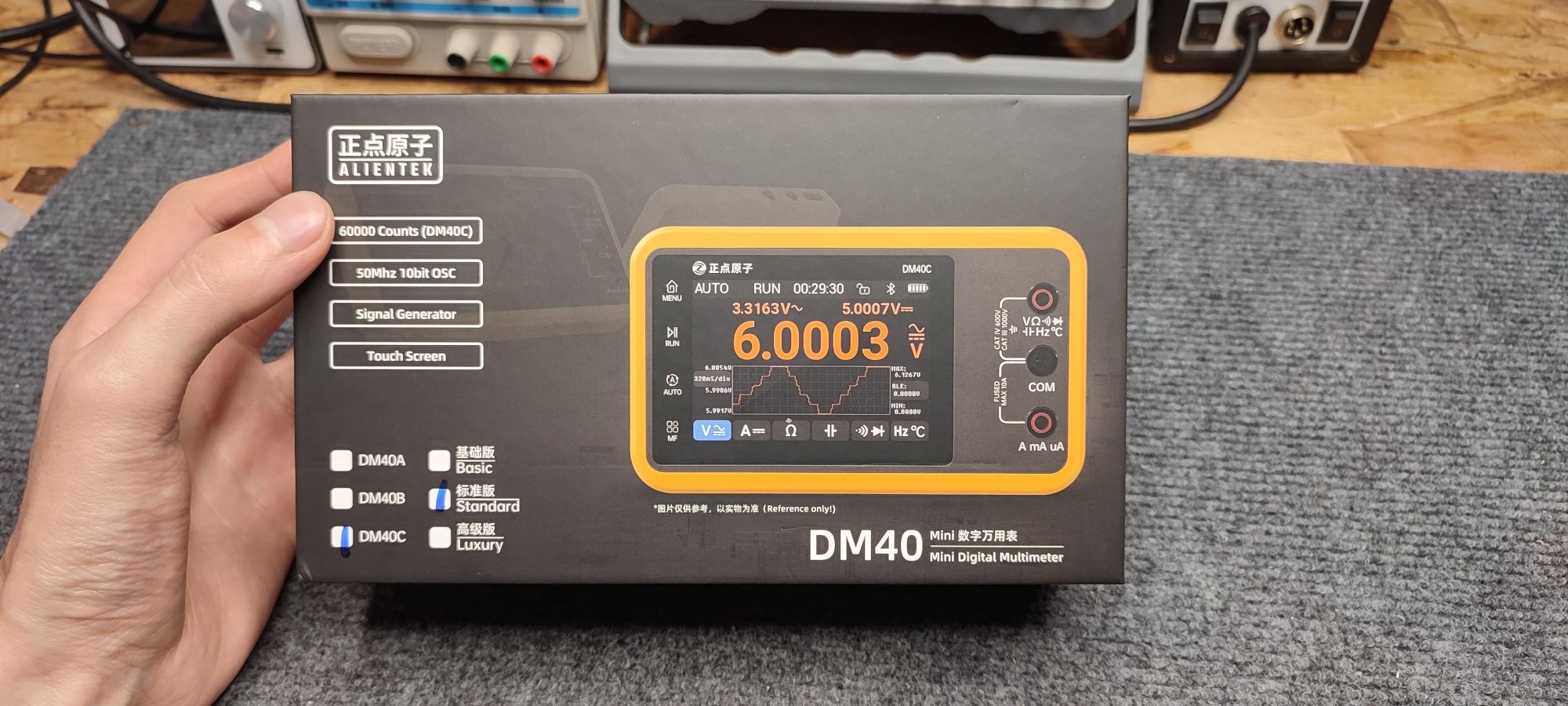 Alientek DM40C мультиметр-осцлограф