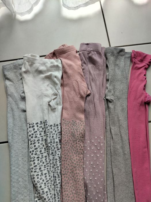 Zestaw rajstop dziecięcych 110/116