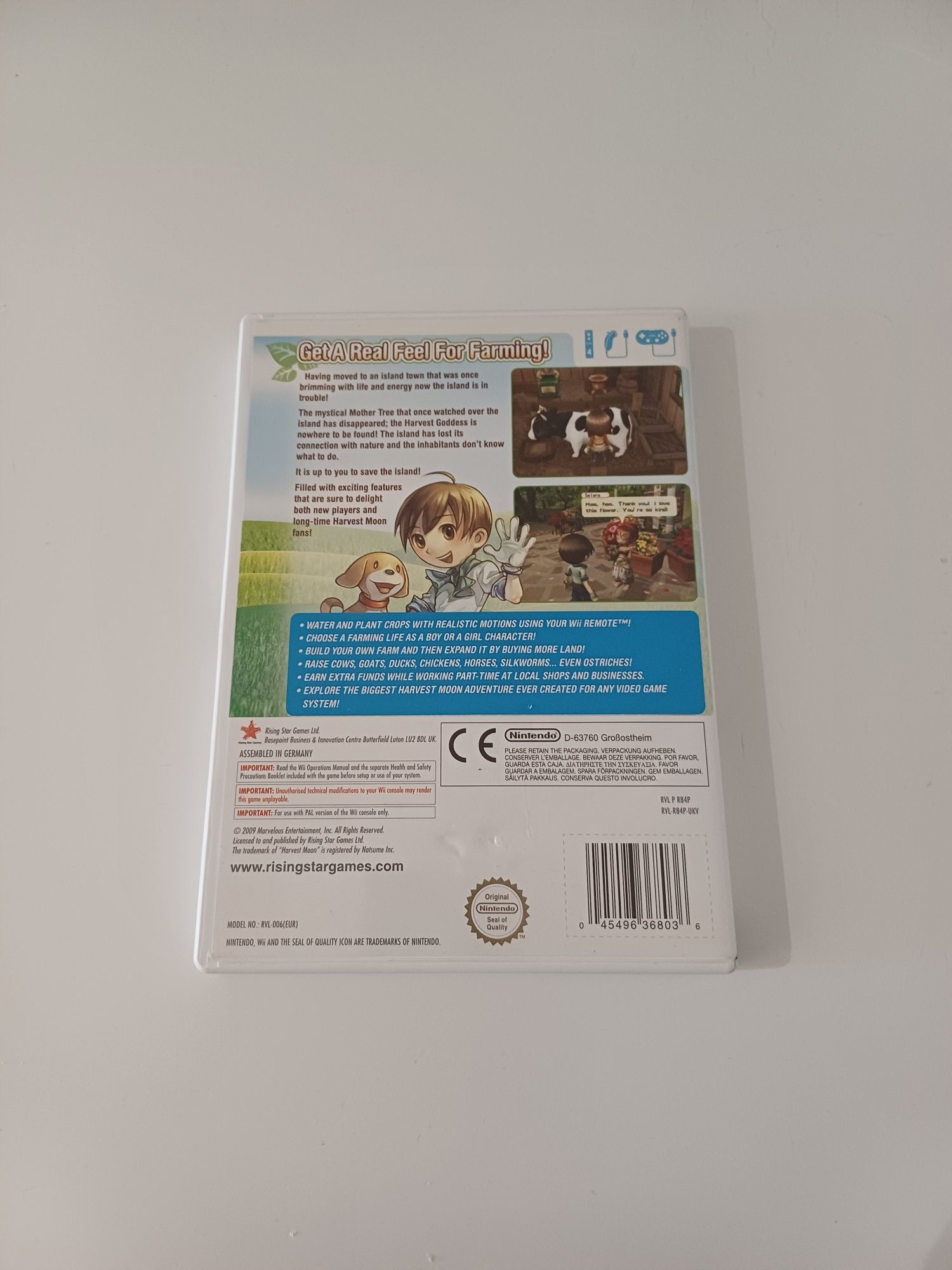 Harvest Moon Tree of Tranquility Nintendo Wii angielska