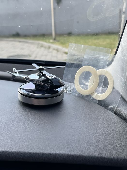 Ароматизатор для авто, сонячний гелікоптер, свіжуавач повітря