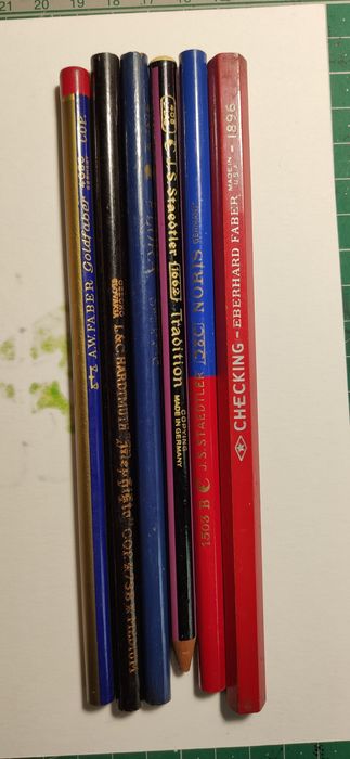 Conjunto de lápis Vintage