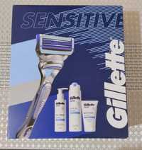 Zestaw Gillette Skinguard Sensitive maszynka + zestaw kosmetyków