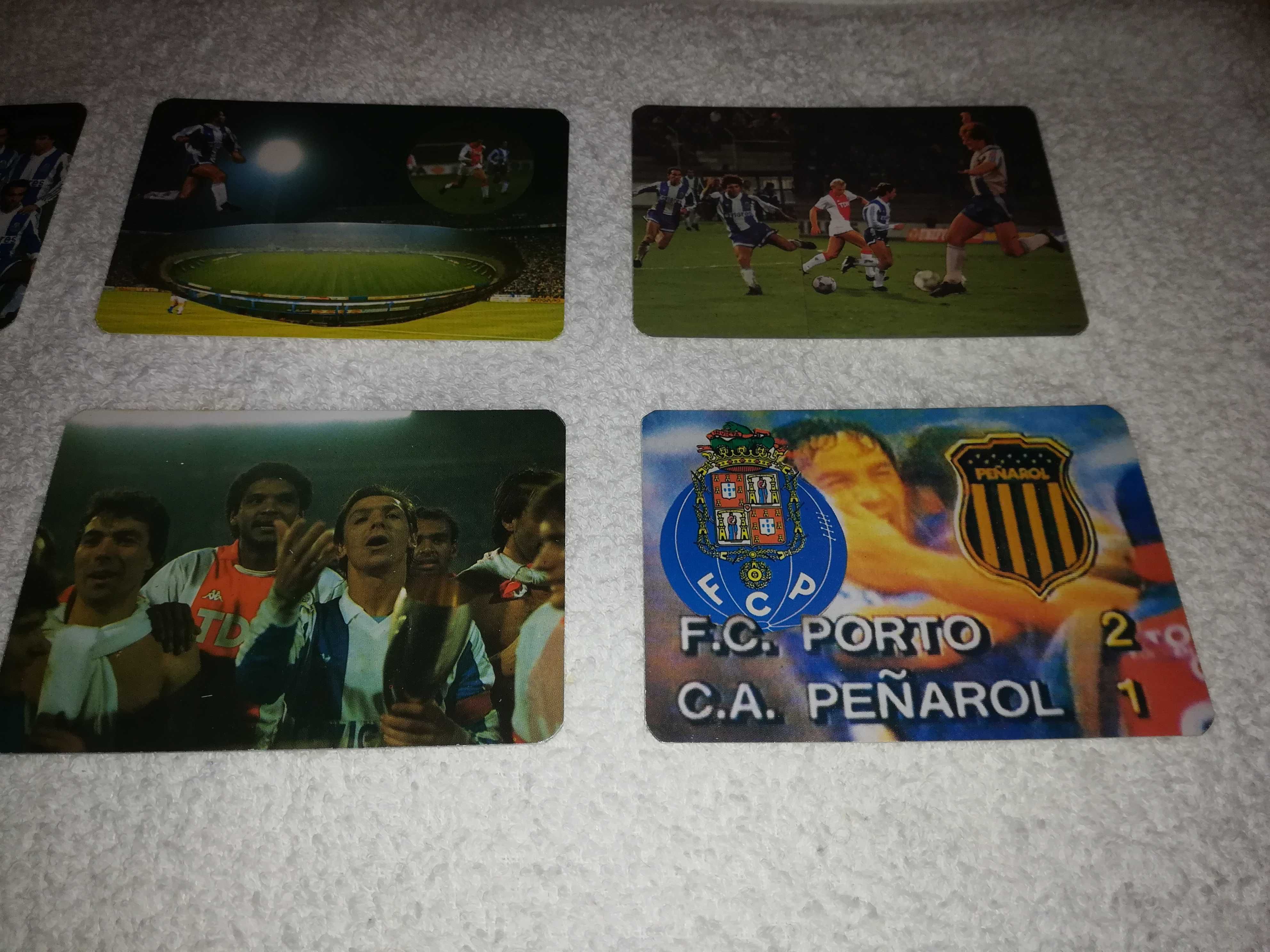 f c porto (6 calendários) super taça europeia e intercontinental 1987