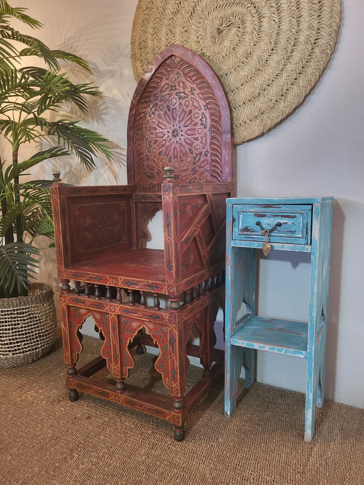cadeirao, altar, trono, indiano, rustico