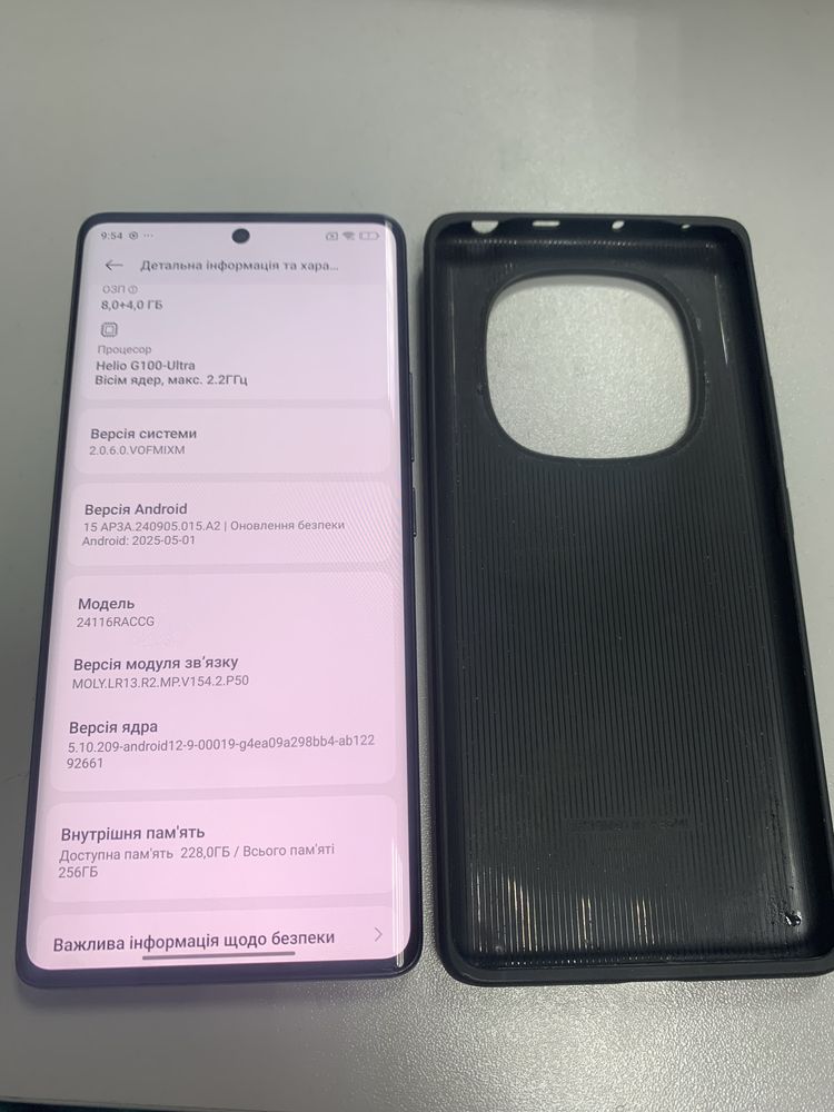 Продам Xiaomi Redmi note 14Pro 8/256 global