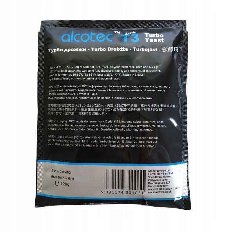 Drożdże Alcotec 24 Classic 175 g