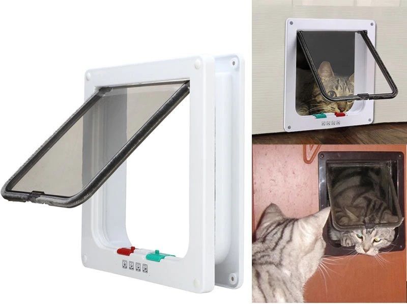 Porta inteligente para animais de estimação Gato Cão casa NOVO