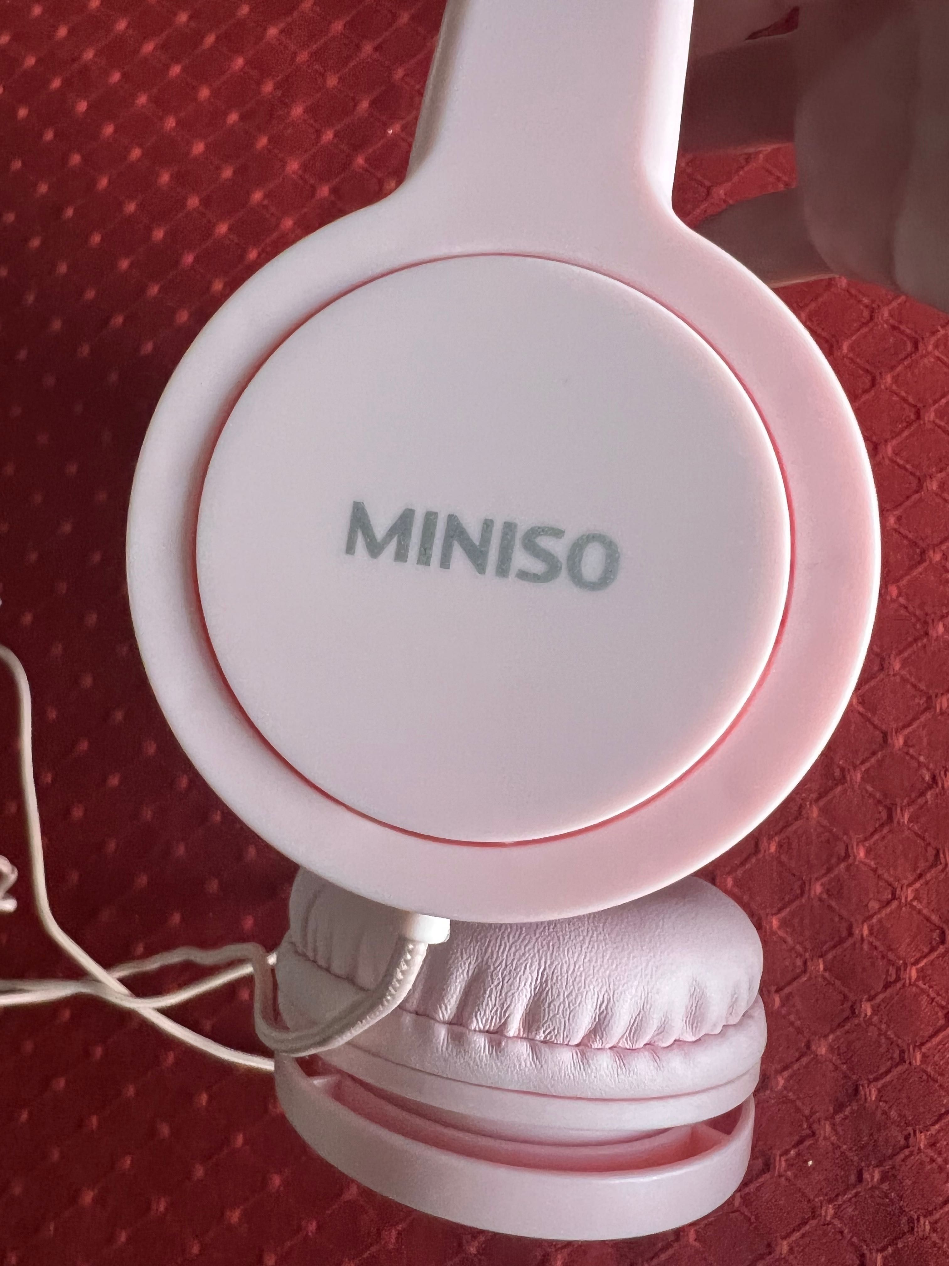 Продаю навушники дитячі рожеві Miniso Японія