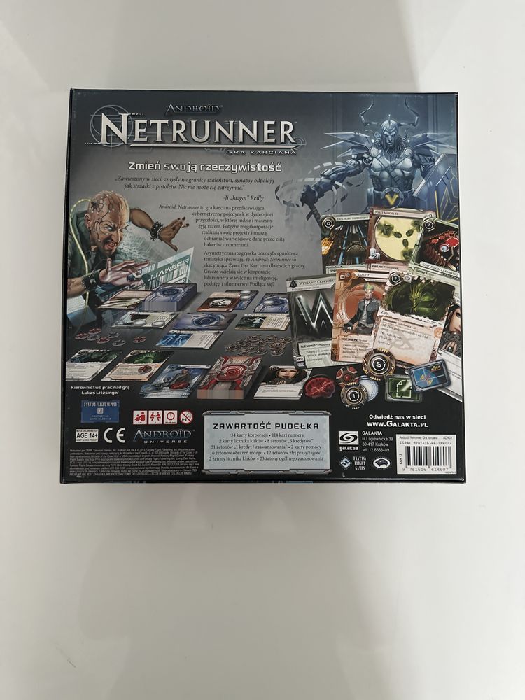Android Netrunner Gra Karciana LCG