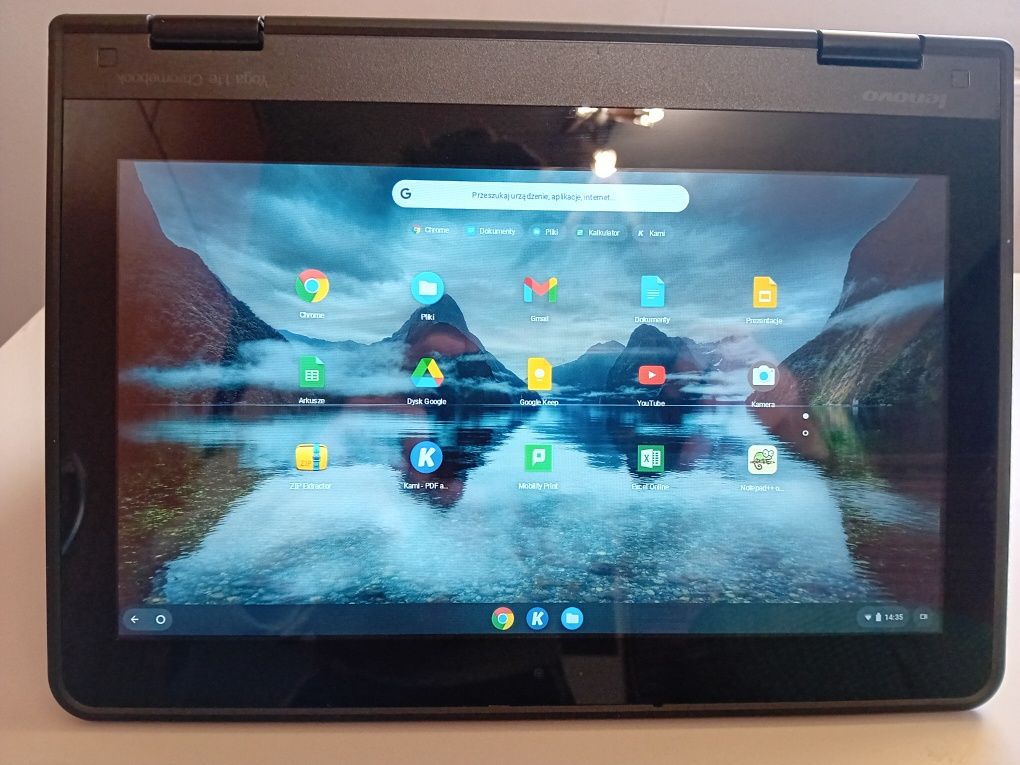 Thinkpad Lenovo Yoga 11e Chromebook. Laptop do przeglądania internetu