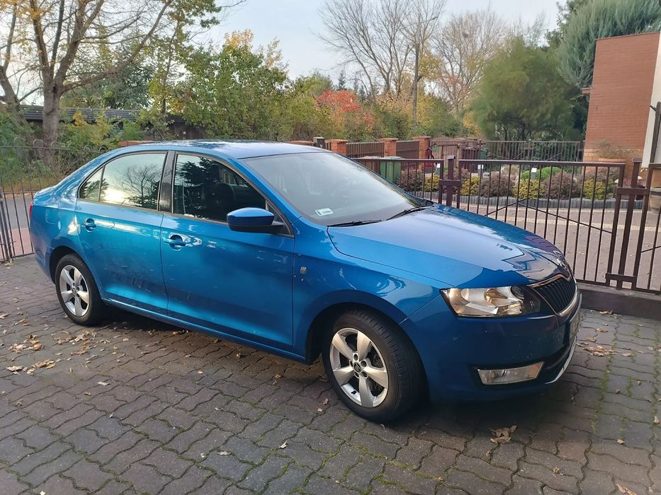 Skoda RAPID Skoda Rapid 1,2 TSI Ambition, garażowany, niski przebieg, klimatyzacja