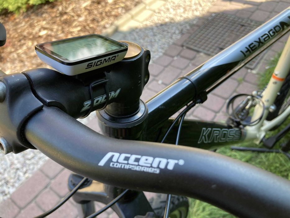 Używany rower KROSS HEXAGON V4 (po ulepszeniach) + GRATISY