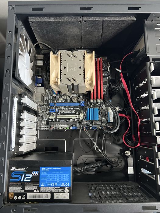 i7 + Noctua + płyta główna Asus  Pro + RAM 1866 MHz DDR3