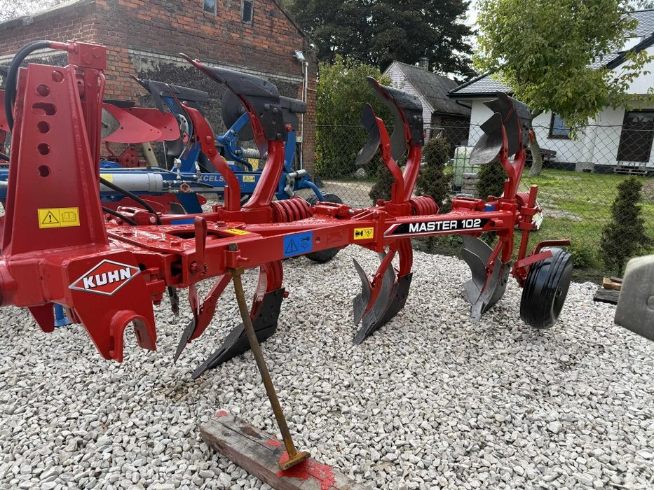 Pług 3 skibowy Obrotowy Kuhn Master 102!! Non-Stop! Overum! Kverneland