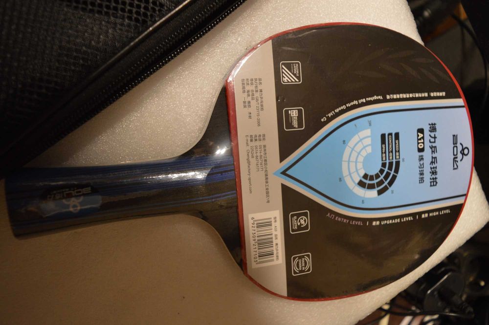 5 зіркова ракетка настільного тенісу є мячики та чехол