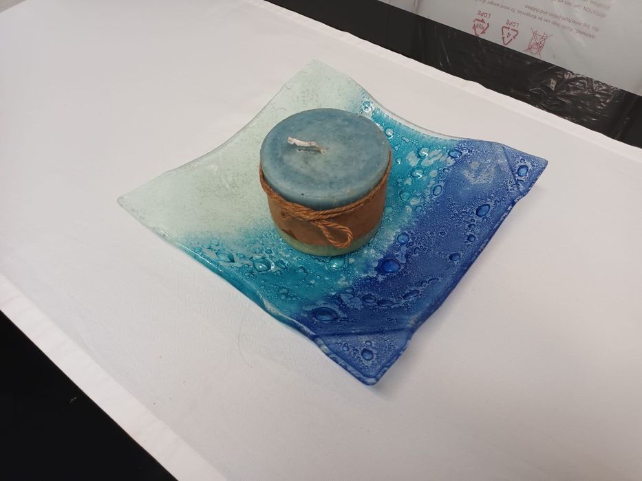 Travessas em vidro (novas)